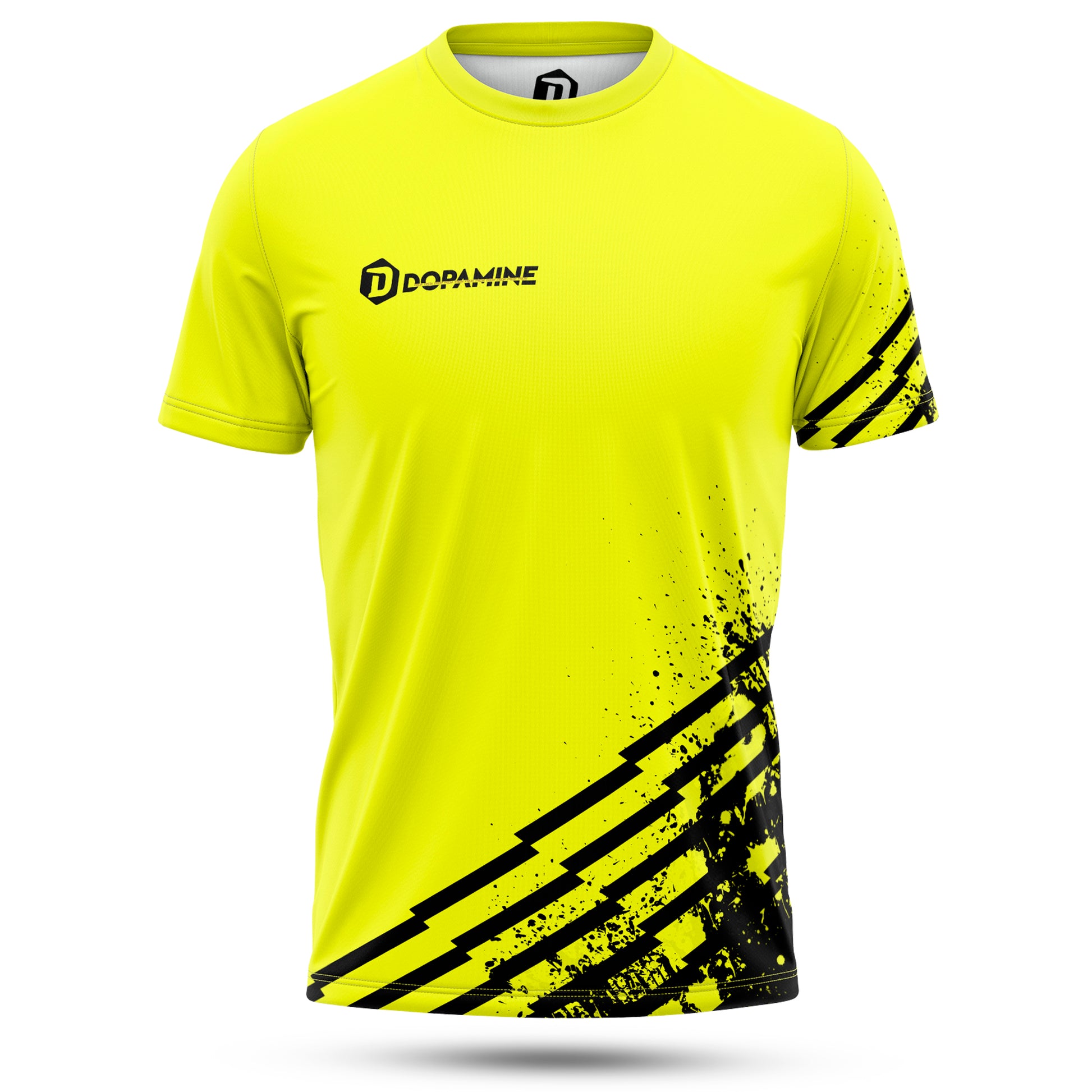 Camiseta técnica AMARILLO FLUOR ™ - DOPAMINEOFICIAL