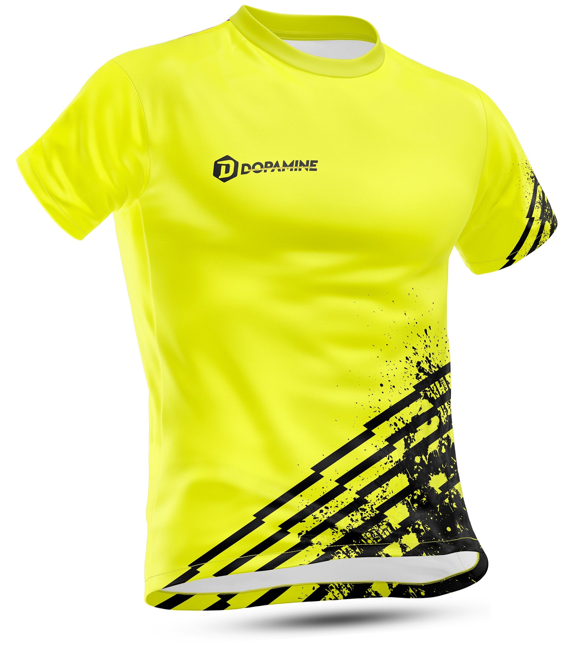 Camiseta técnica AMARILLO FLUOR ™ - DOPAMINEOFICIAL