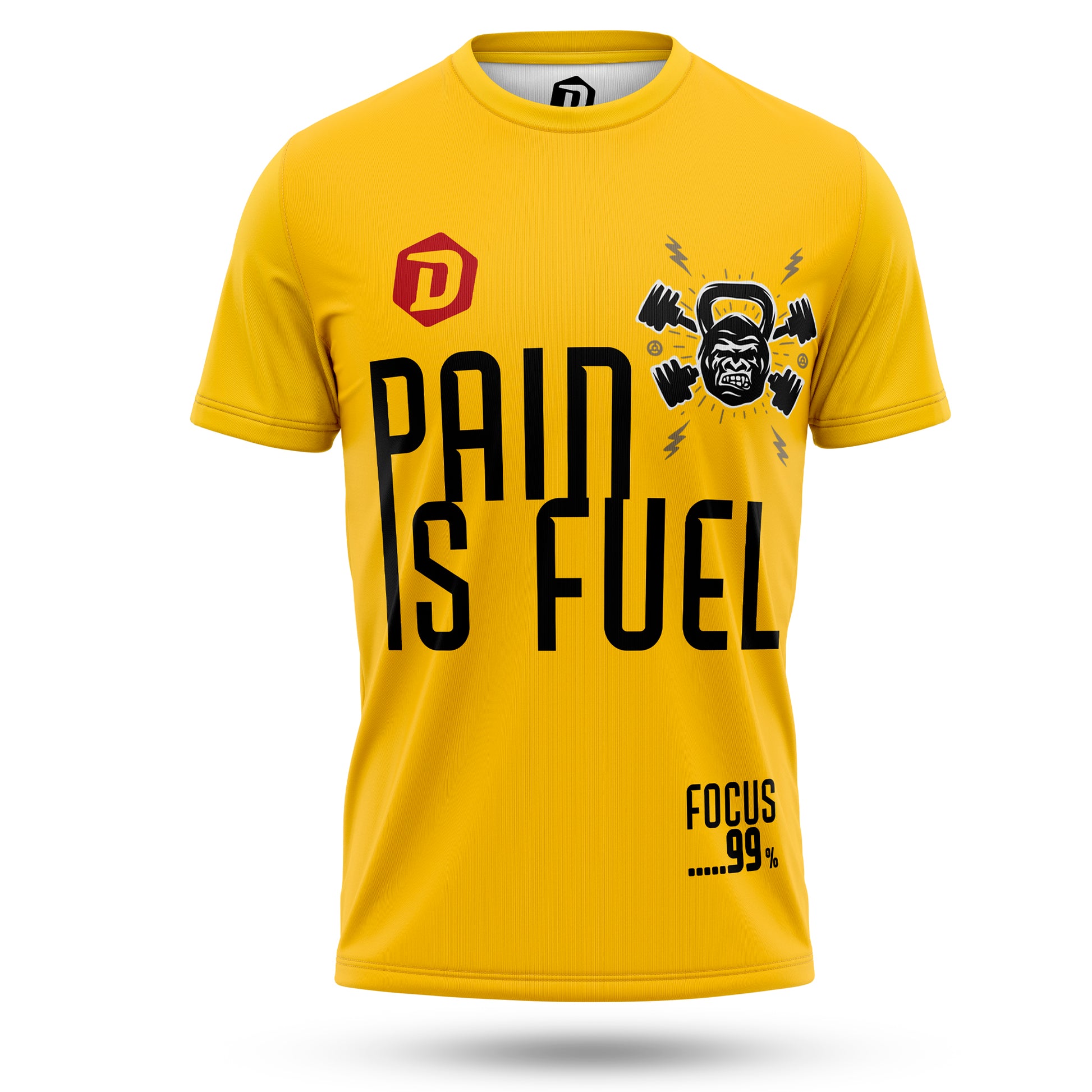Camiseta técnica PAIN IS FUEL™ - DOPAMINEOFICIAL
